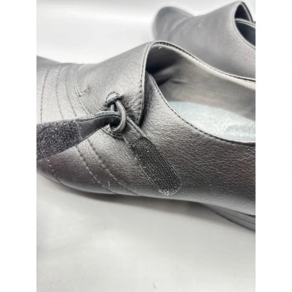 Dansko Womens Shoes 41 Franny Loafer Black Leather Comfort Shoes - Picture 5 of 8